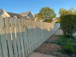 Wood Picket Fence