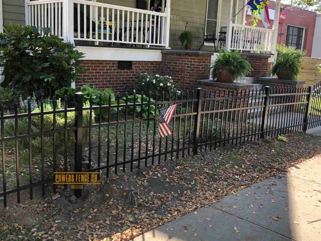 Spear Top Aluminum Fence